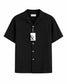 Chemise Homme Noire à Manches Courtes – Coupe Décontractée