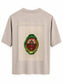 T-Shirt Oversize Beige Sable « I Learned and Changed »
