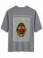 T-Shirt Oversize Gris « I Learned and Changed »