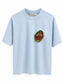 T-Shirt Oversize Bleu Ciel « I Learned and Changed »