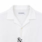Chemise Homme Blanc à Manches Courtes – Coupe Décontractée